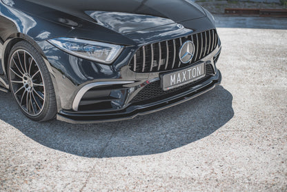 Front Ansatz V.2 für Mercedes-Benz CLS AMG-Line / 53AMG C257 schwarz matt