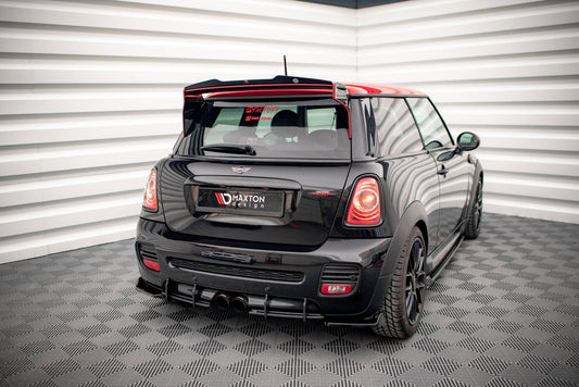 Spoiler CAP V.2 für Mini Cooper John Cooper Works R56 schwarz Hochglanz