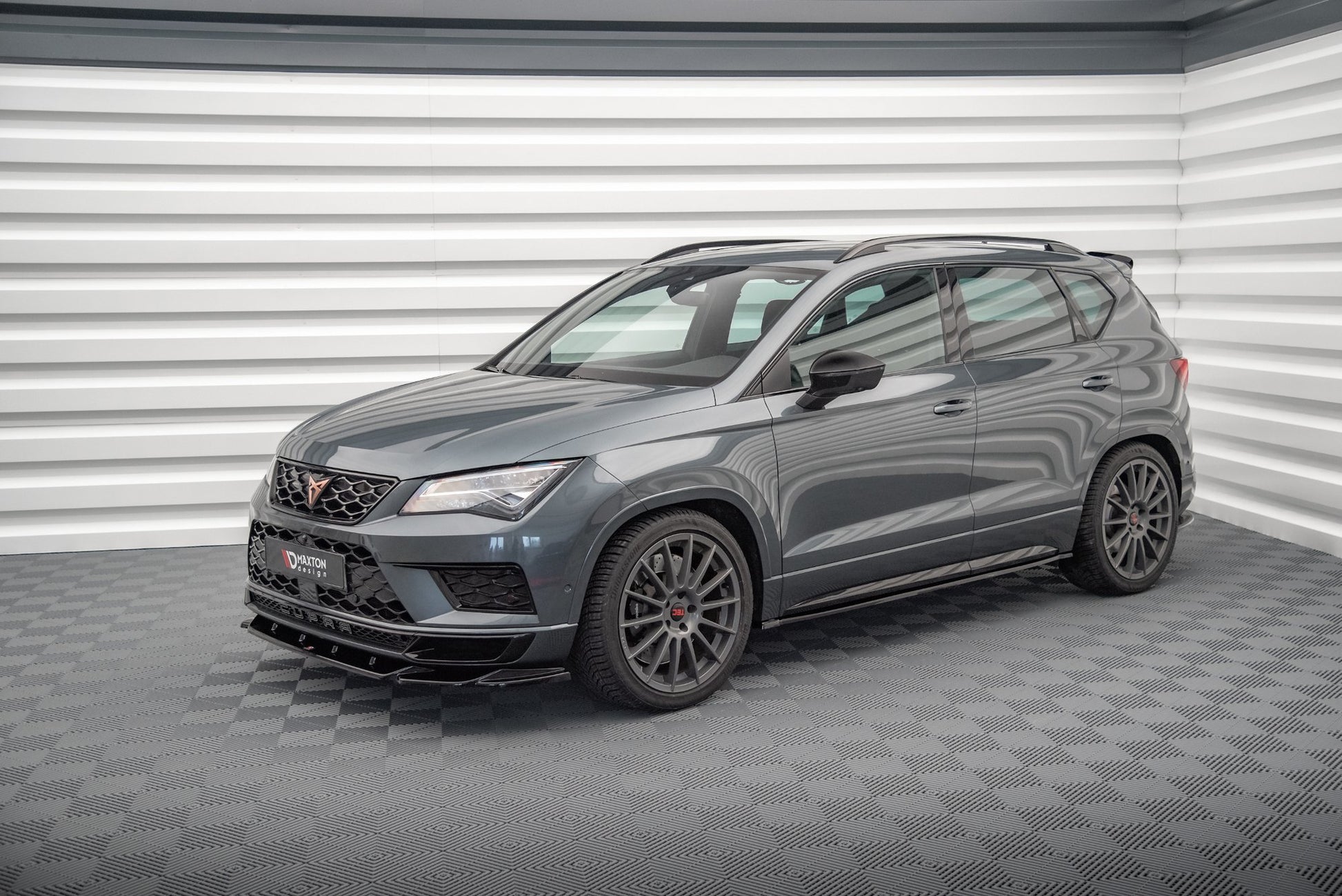 Seitenschweller Ansatz für Cupra Ateca Mk1 / Mk1 Facelift schwarz Hochglanz