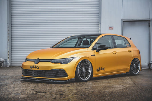 Seitenschweller Ansatz V.2 für VW Golf Mk8 schwarz Hochglanz