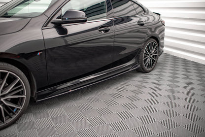 Seitenschweller Ansatz V.2 für BMW 2 Gran Coupe M-Paket / M235i F44 schwarz Hochglanz