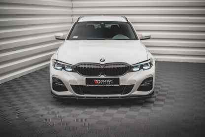 Front Ansatz V.5 für BMW 3er G20 / G21 M-Paket schwarz Hochglanz