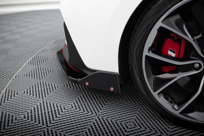 Front Ansatz V.6 + Flaps für Hyundai I30 N Mk3 Hatchback/Fastback
