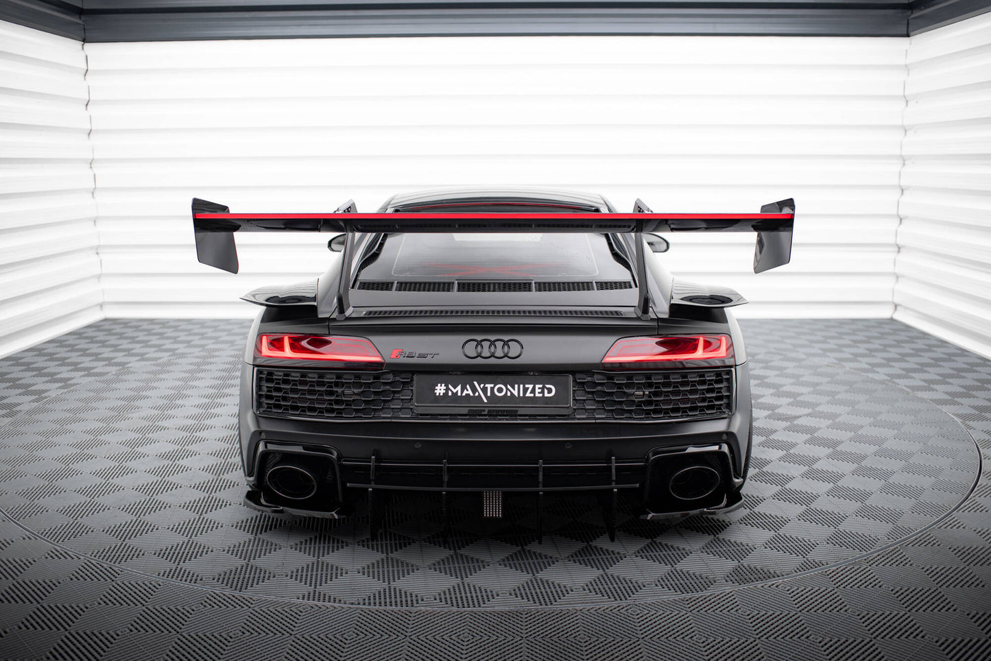 Carbon Spoiler + LED Audi R8 Mk2