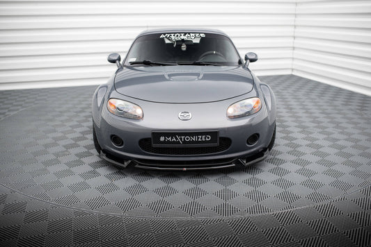 Front Ansatz V.2 für Mazda MX5 NC (Mk3) schwarz Hochglanz