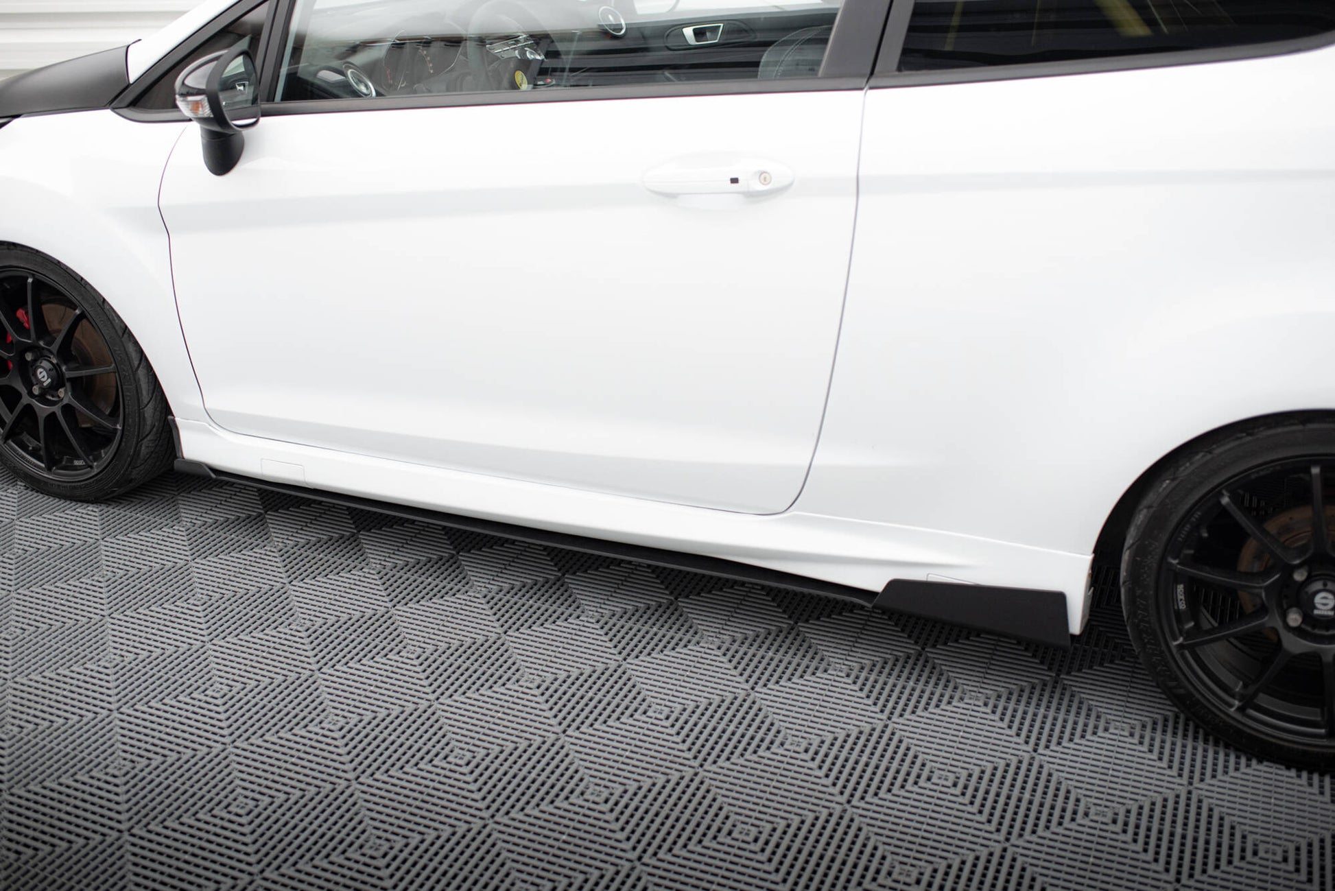 Sport Seitenschweller Ansatz für Ford Fiesta ST Mk7 FL