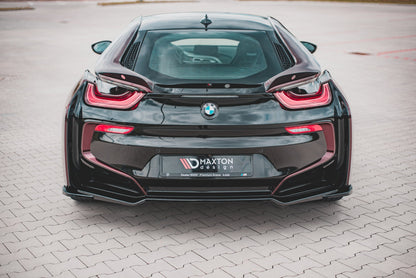 Heckansatz BMW i8 schwarz Hochglanz