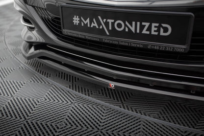 Front Ansatz V.2 für Mercedes-Benz S W222 schwarz Hochglanz
