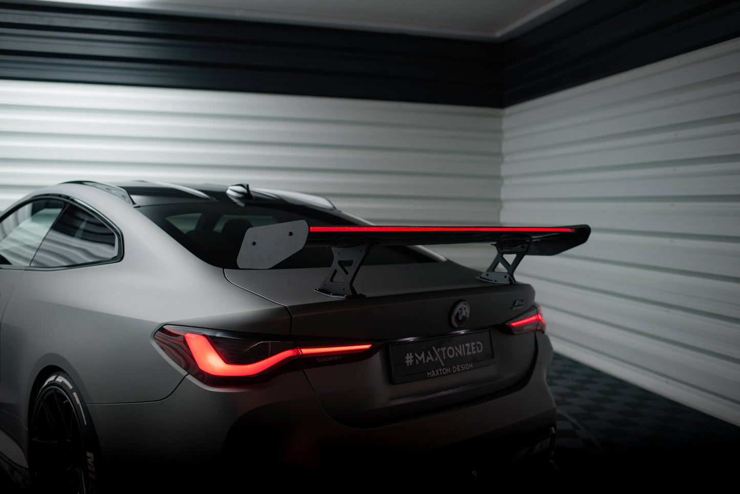 Carbon Spoiler With Internal Brackets Uprights + LED BMW M4 G82 / G82 Facelift / M440i / 4 M-Paket G22 / G22 Facelift