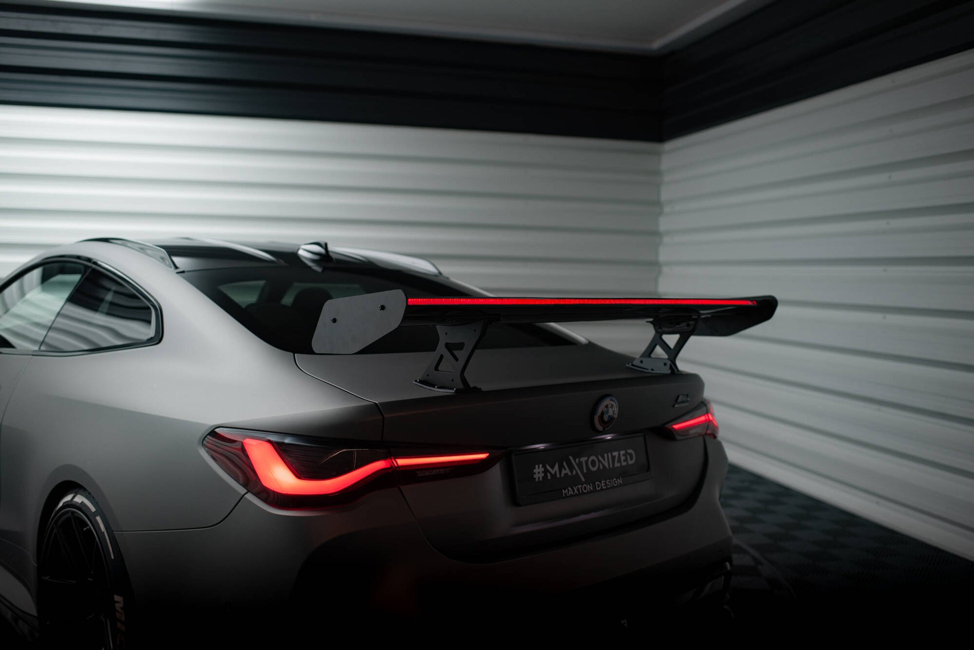 Carbon Spoiler With Internal Brackets Uprights + LED BMW M4 G82 / G82 Facelift / M440i / 4 M-Paket G22 / G22 Facelift