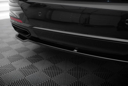 Heckansatz BMW 7 G11 / G12 Facelift schwarz Hochglanz