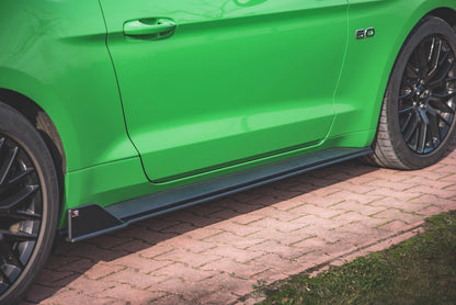 Street Pro Seitenschweller Ansatz V.2 für Ford Mustang GT Mk6 Facelift