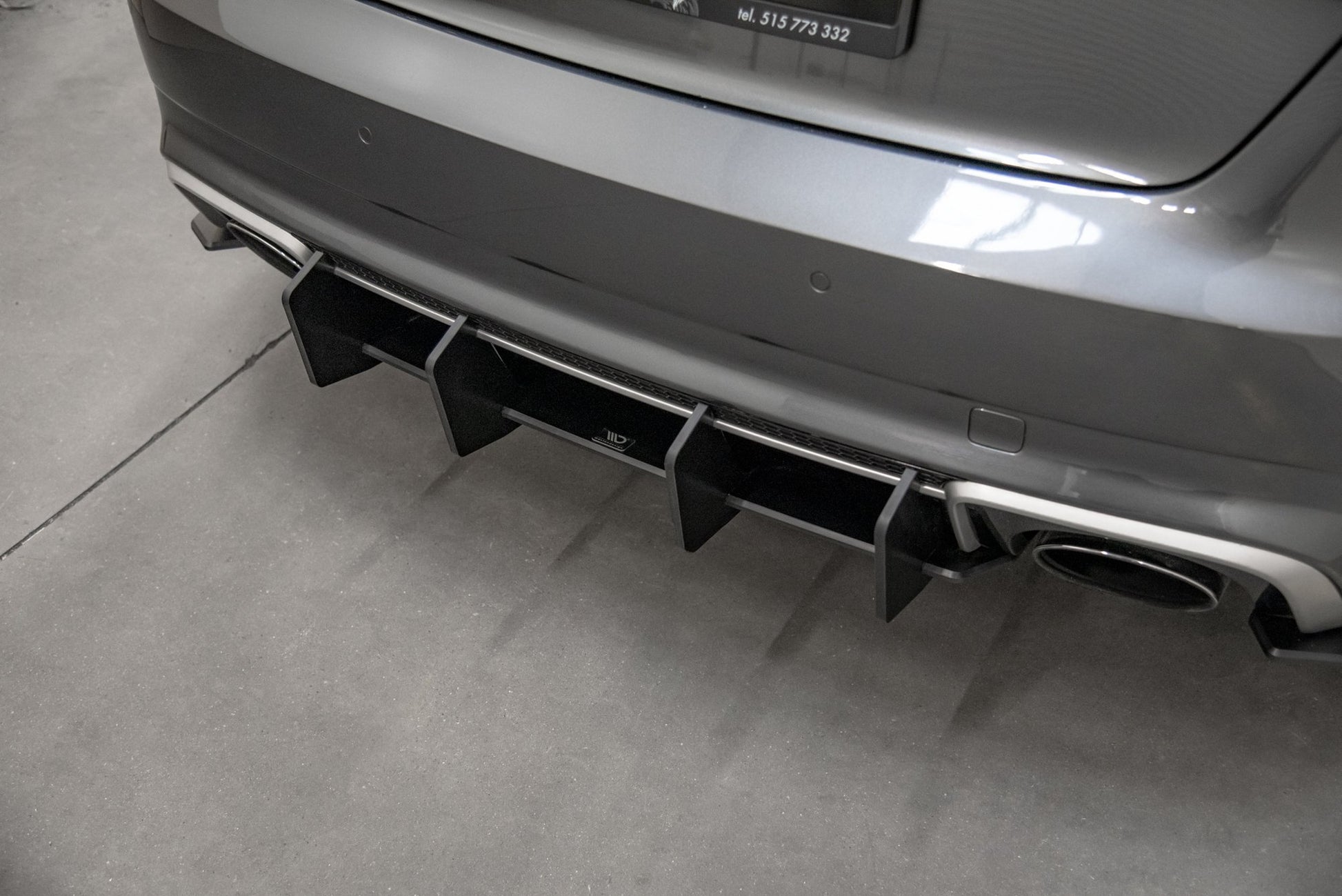 Robuste Racing Heckschürze V.2 für Audi RS3 8V Sportback