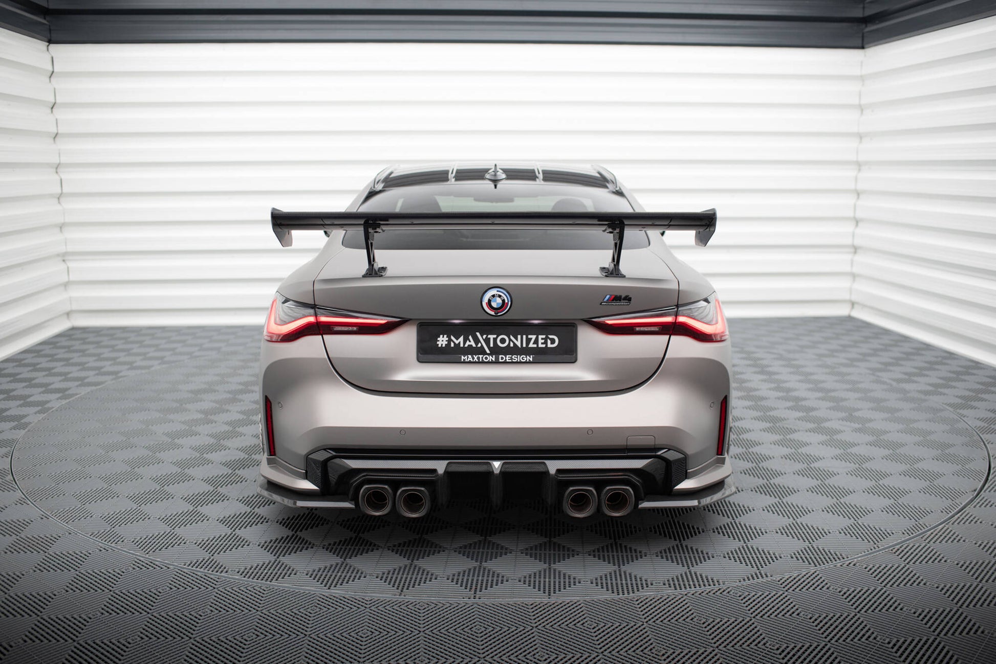 Carbon Spoiler With Internal Brackets Uprights  BMW M4 G82 / G82 Facelift / M440i / 4 M-Paket G22 / G22 Facelift