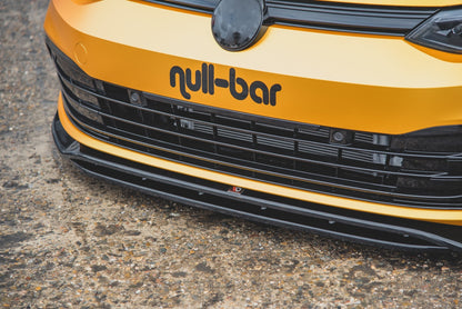 Front Ansatz V.2 für VW Golf Mk8 schwarz Hochglanz