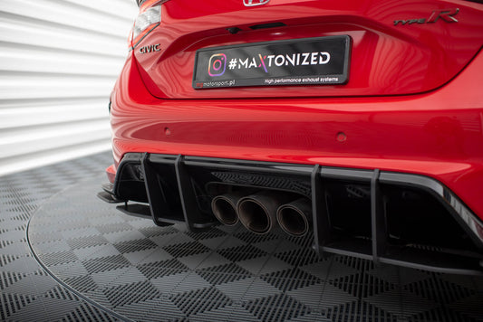 Street Pro Heck Ansatz Flaps Diffusor für Honda Civic Type-R Mk 11