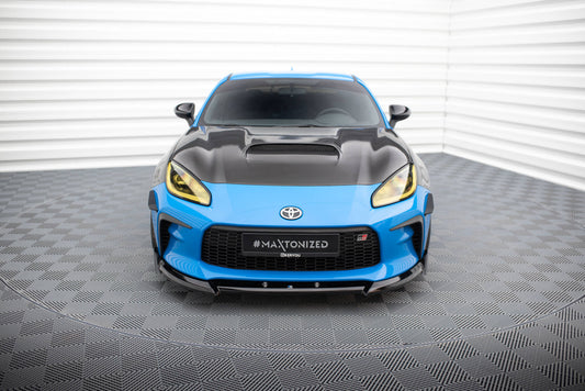 Front Ansatz V.3 für Toyota GR86 Mk1 schwarz Hochglanz