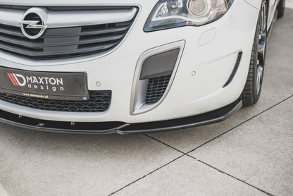 Front Ansatz V.2 für Opel Insignia Mk. 1 OPC Facelift schwarz Hochglanz