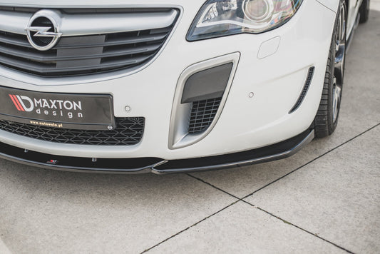 Front Ansatz V.2 für Opel Insignia Mk. 1 OPC Facelift schwarz Hochglanz