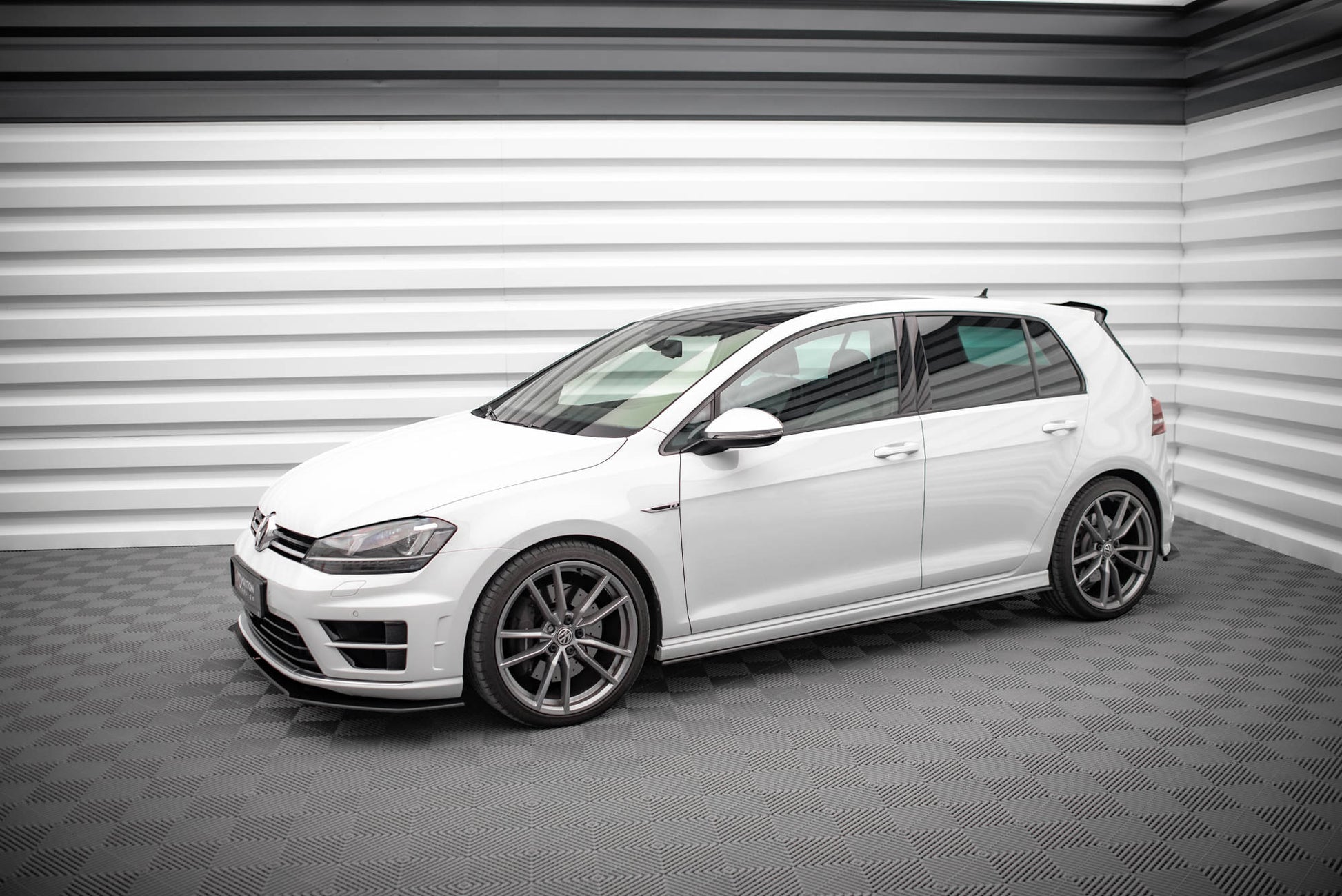 Street Pro Seitenschweller Ansatz für Volkswagen Golf R Mk7