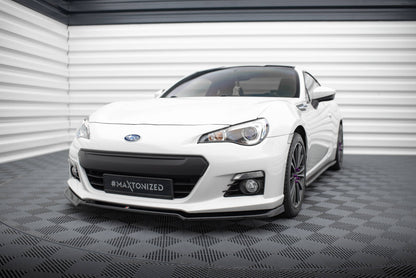 Front Ansatz V.2 für Subaru BRZ Mk1  schwarz Hochglanz