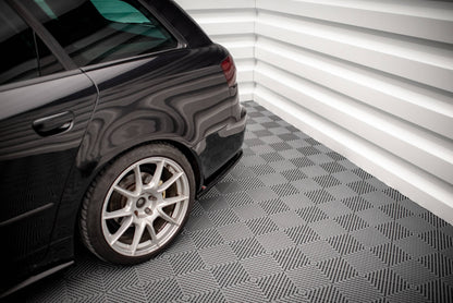Heck Ansatz Flaps Diffusor für Seat Exeo Carbon Look