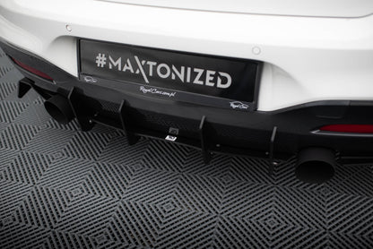 BMW 1er F20/F21 M-POWER FACELIFT - Diffusor Heck Ansatz für Heckschürze V.1 für