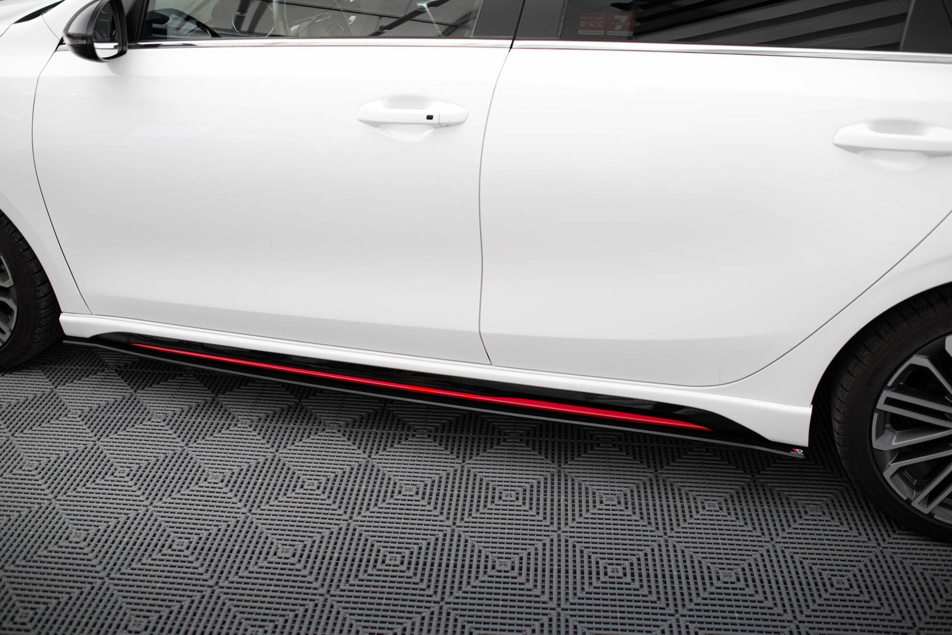 Street Pro Seitenschweller Ansatz für Kia Ceed GT Mk3 / Proceed Mk1
