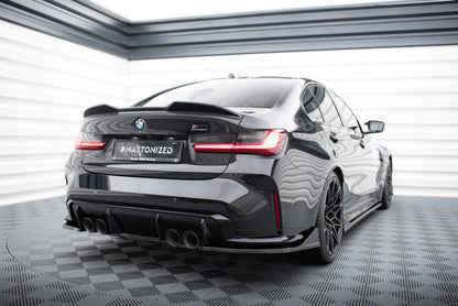 Spoiler CAP 3D für BMW M340i / 3 M-Paket / M3 Limousine G20  schwarz Hochglanz