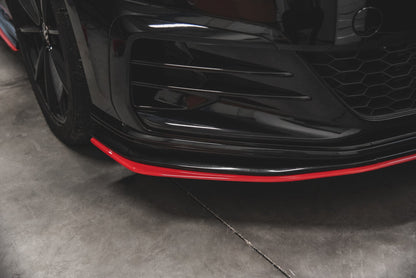 Front Ansatz für VW Golf 7 GTI TCR  schwarz Hochglanz