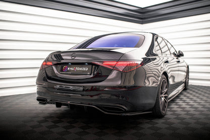 Spoiler CAP 3D für Mercedes-Benz S AMG-Line W223 schwarz Hochglanz