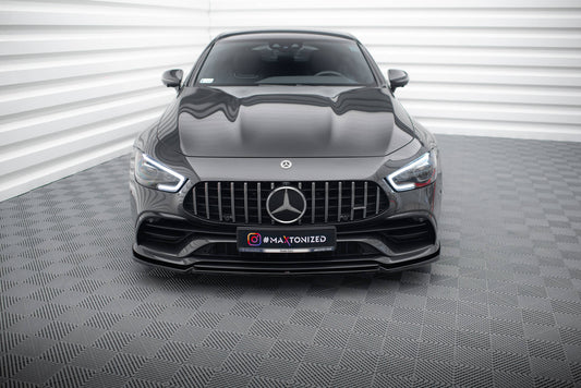 Front Ansatz V.2 für Mercedes-AMG GT 53 4-Door Coupe schwarz Hochglanz