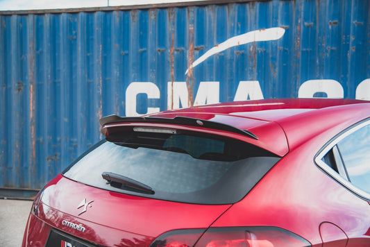 Spoiler CAP für Citroen DS4 schwarz Hochglanz