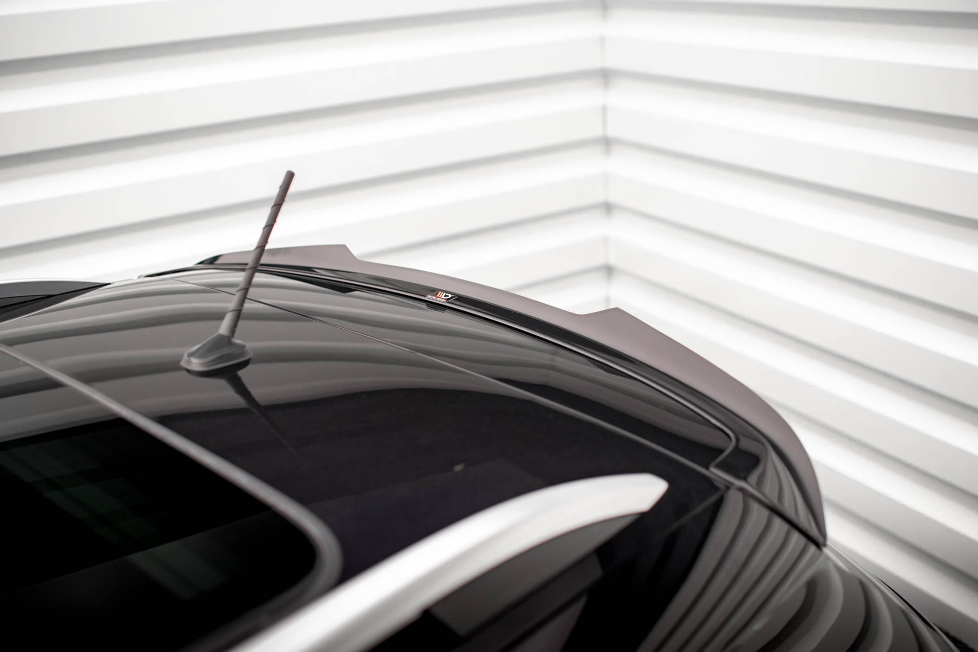 Spoiler CAP für Seat Ateca Mk1 schwarz Hochglanz