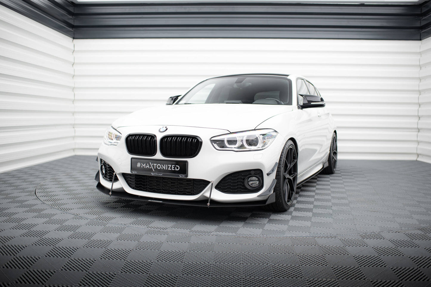 Racing Front Ansatz V.2 für BMW 1er F20/F21 M-Power FACELIFT
