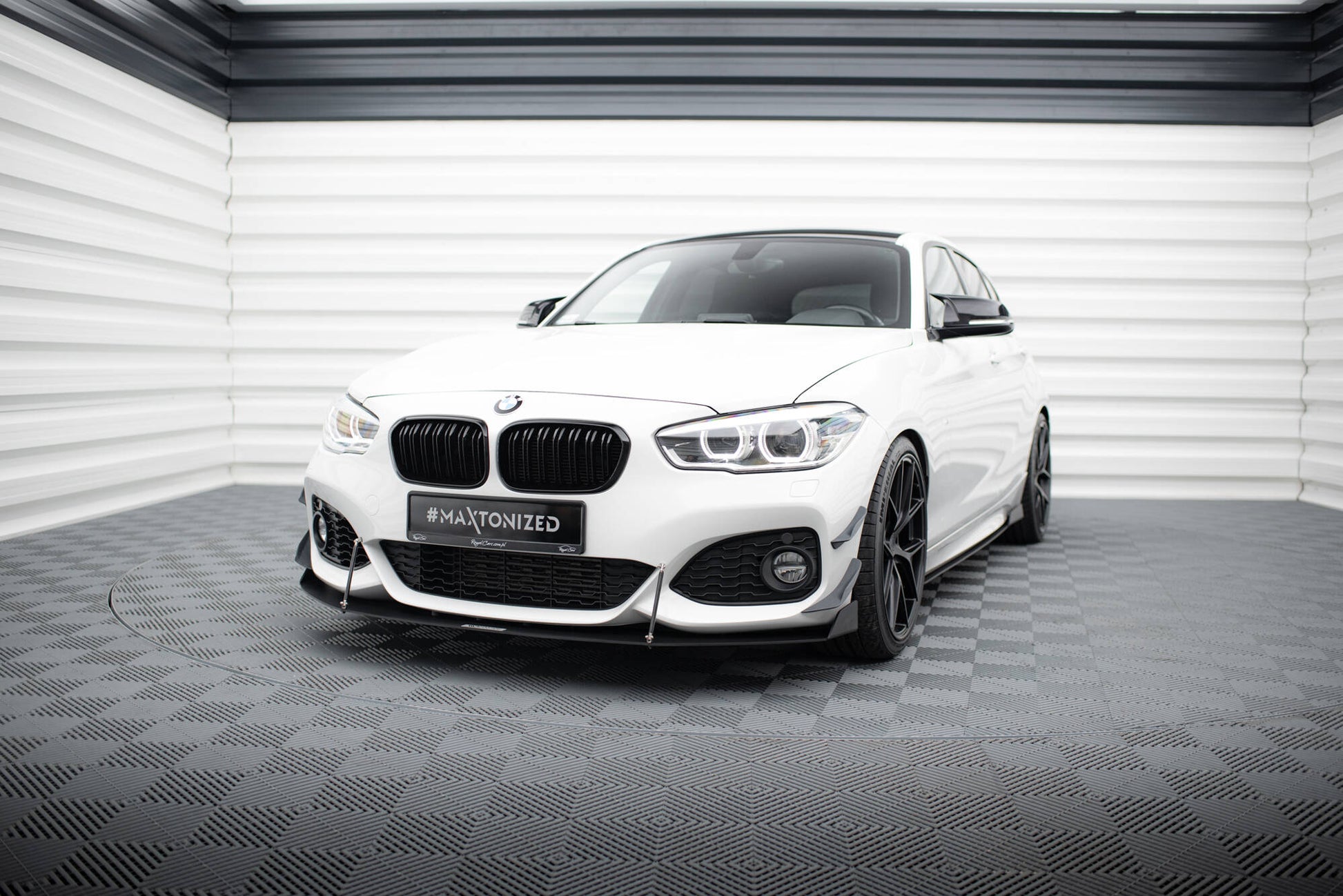 Racing Front Ansatz V.2 für BMW 1er F20/F21 M-Power FACELIFT