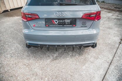 Street Pro Heck Ansatz Flaps Diffusor für Audi RS3 8V Sportback