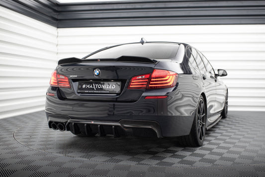 Diffusor Heck Ansatz V.2 für BMW 5er M-Paket F10 / F11 (Doppelauspuff li.)