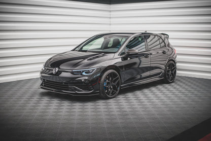 Front Ansatz V.3 für Volkswagen Golf R Mk8 Carbon Look
