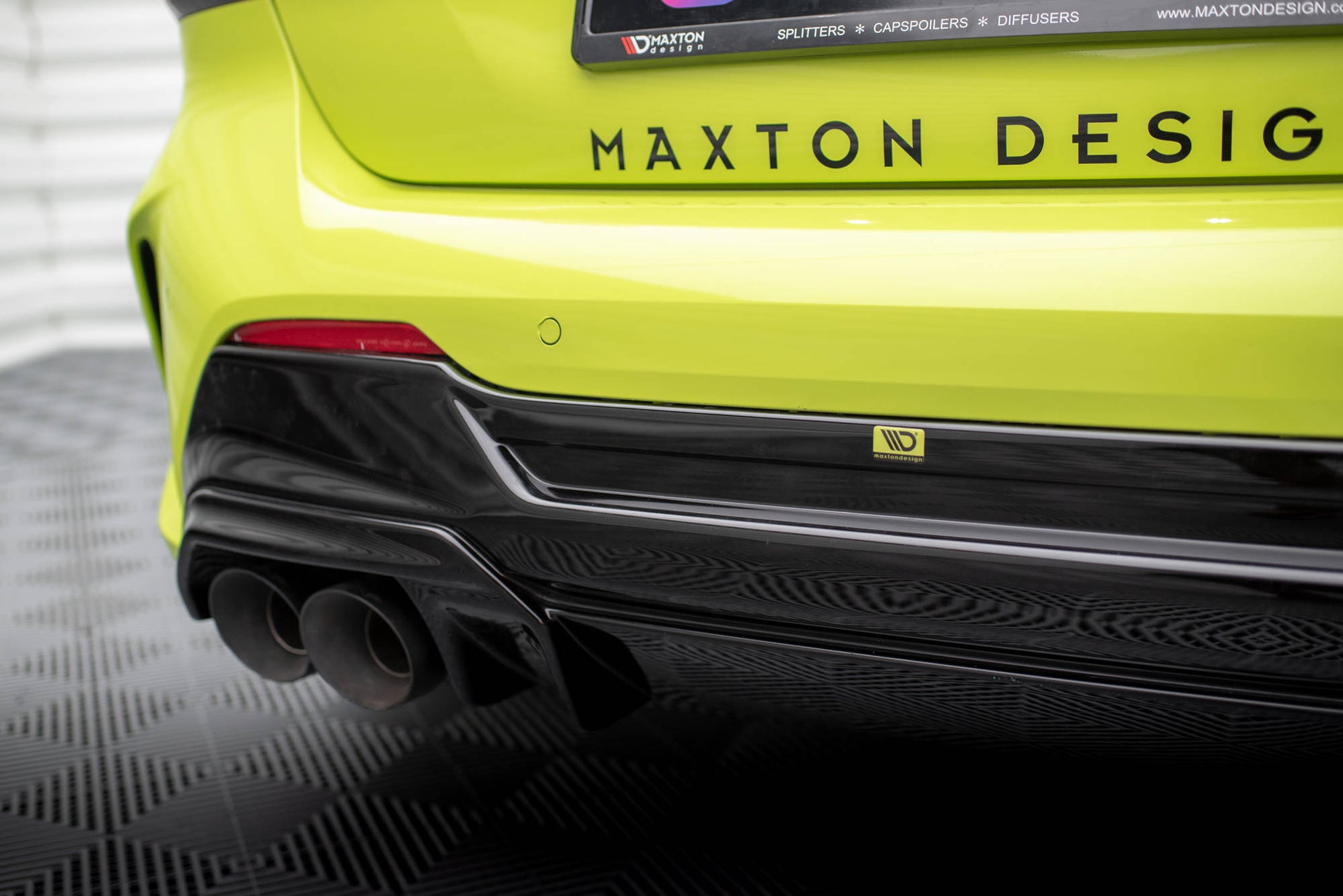 Diffusor Heck Ansatz V.2 für + Milltek Sport Auspuffverlängerung BMW 1er F40 M135i