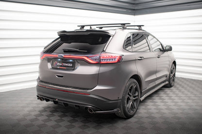 Spoiler CAP für Ford Edge Mk2 schwarz Hochglanz