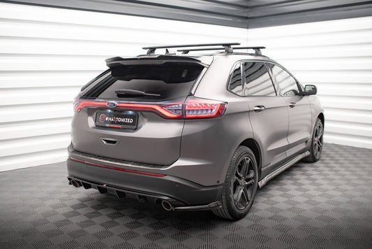 Spoiler CAP für Ford Edge Mk2 schwarz Hochglanz