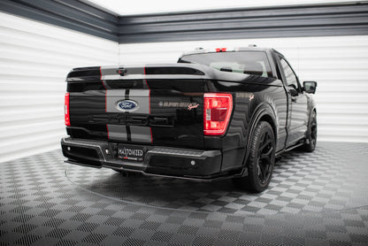 Heckansatz Shelby F150 Super Snake schwarz Hochglanz