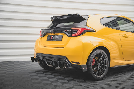 Heck Ansatz Flaps Diffusor + Flaps für V.4 Toyota GR Yaris Mk4