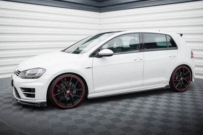 Seitenschweller Ansatz für V.3 + Flaps für VW Golf R / R-Line Mk7