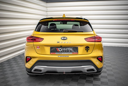 Spoiler CAP für Kia XCeed Mk1 schwarz Hochglanz