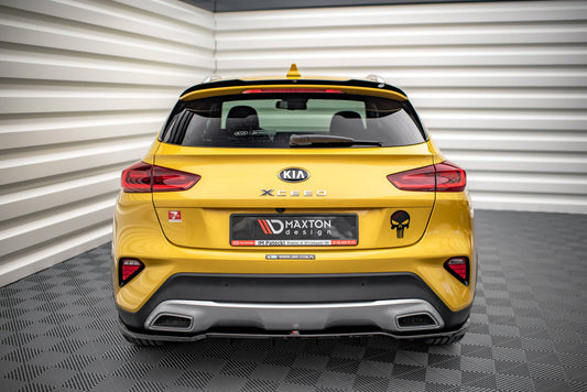 Spoiler CAP für Kia XCeed Mk1 schwarz Hochglanz