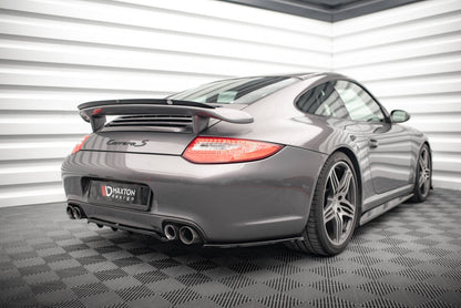 Spoiler CAP für Porsche 911 Carrera / Carrera GTS 997 Facelift schwarz Hochglanz