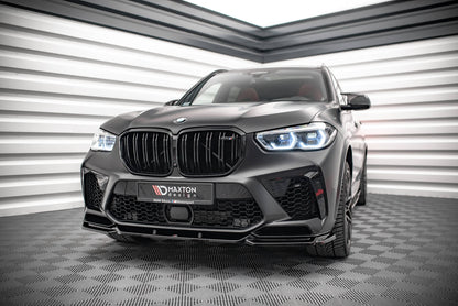 Front Ansatz V.2 für BMW  X5M F95 schwarz matt