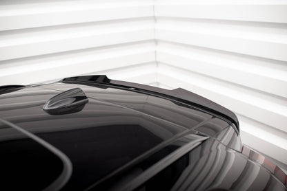 Spoiler CAP für Volvo XC60 Mk2 R-Design schwarz matt